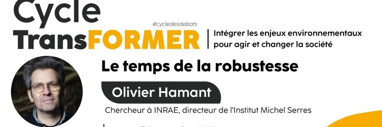 Annonce Conférence d'Olivier HAMANT